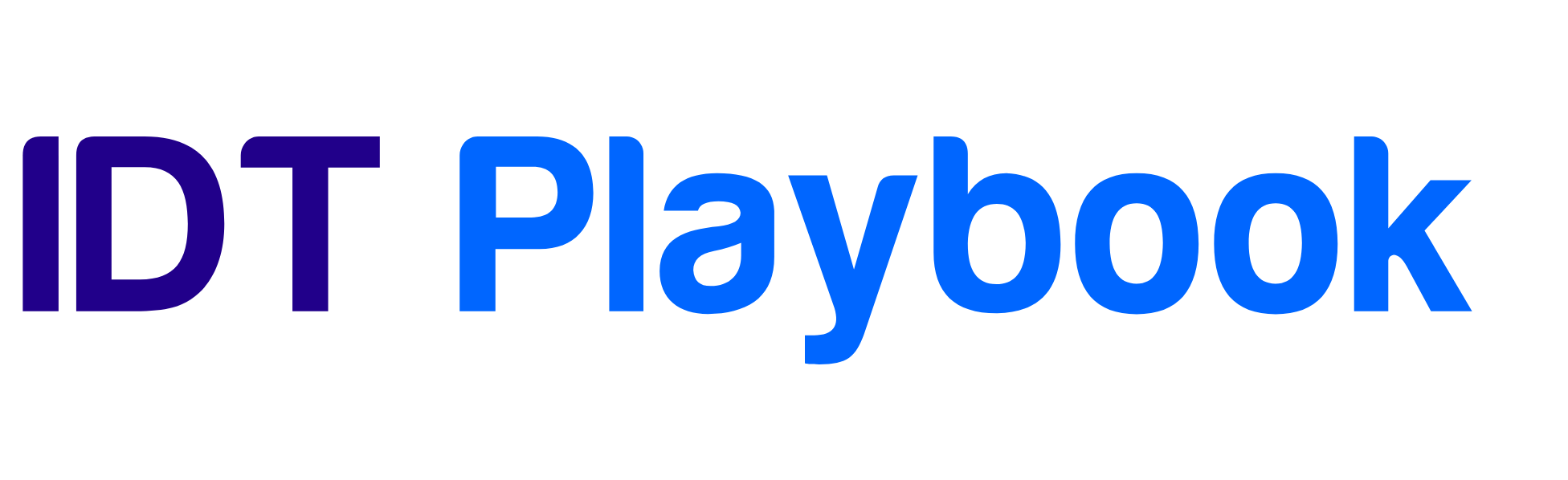 IDT Playbook
